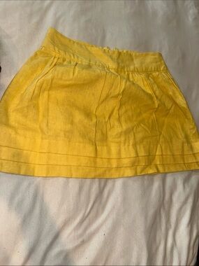 No. 21 Yellow Circle Skirt